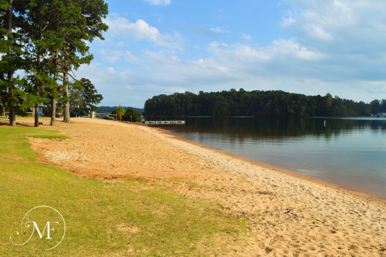 High Falls Park Beach Area