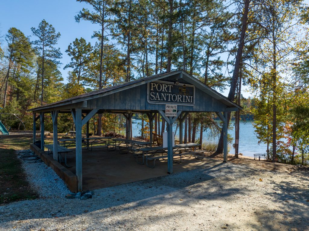 Port Santorini Picnic Shelter Lake Keowee